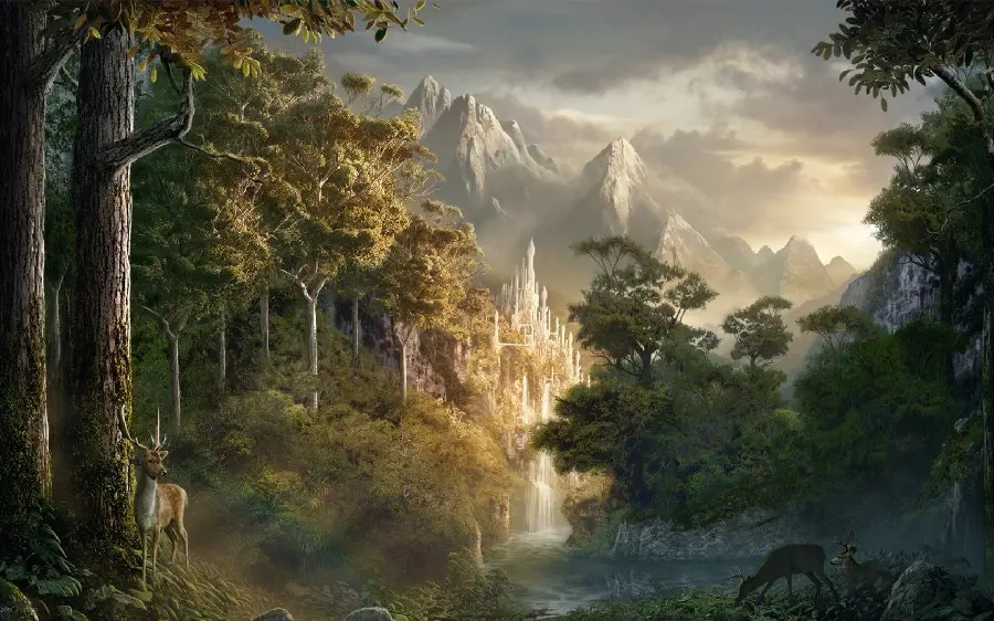 Download eye-catching wallpaper with a design of a sweet and magical nature