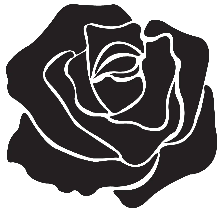 Black flower background for condolence card Virtual HD