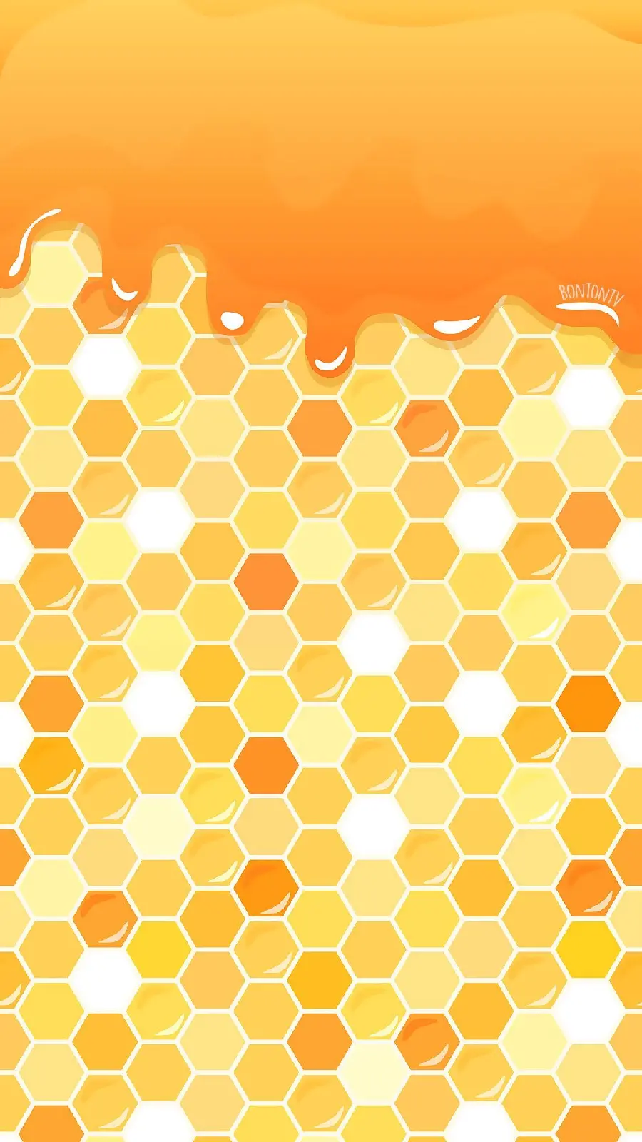 Masterpiece graphic photo of honeycomb hexagons for phone background 