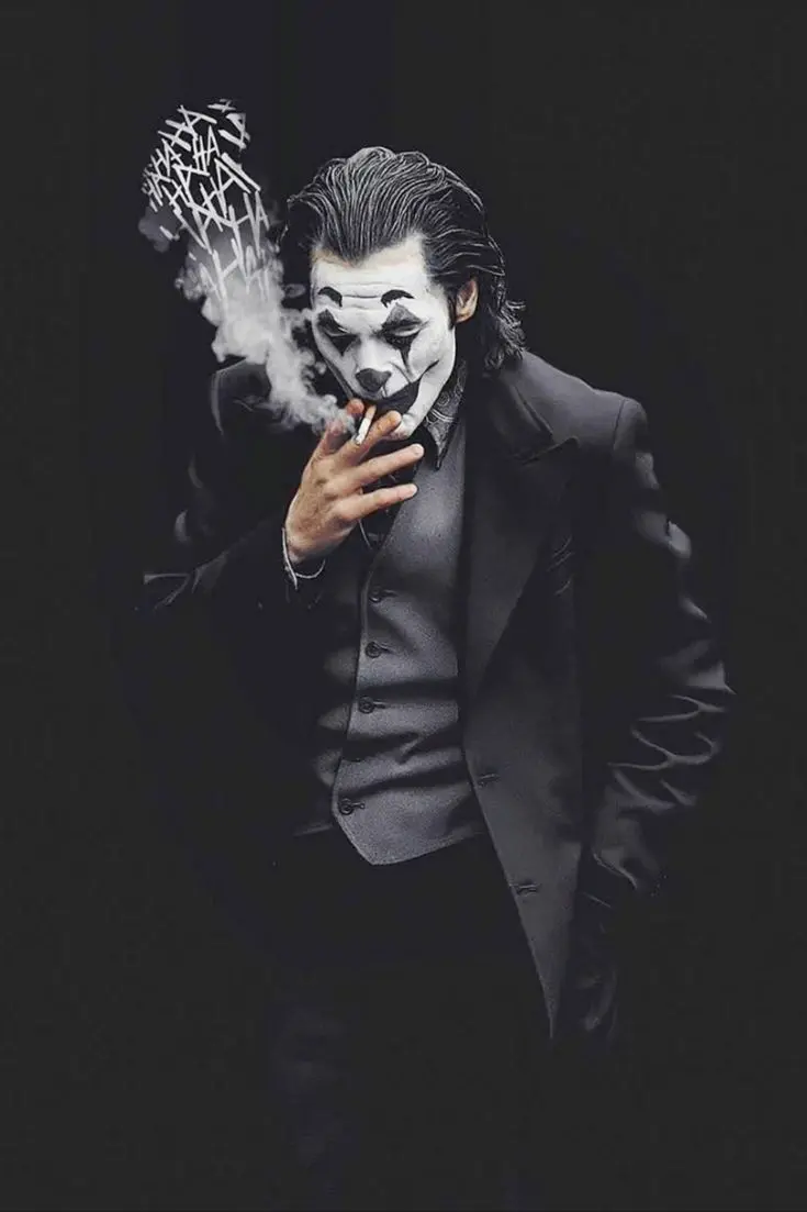 The most mysterious dark picture of a masked man and a cigarette for stories 