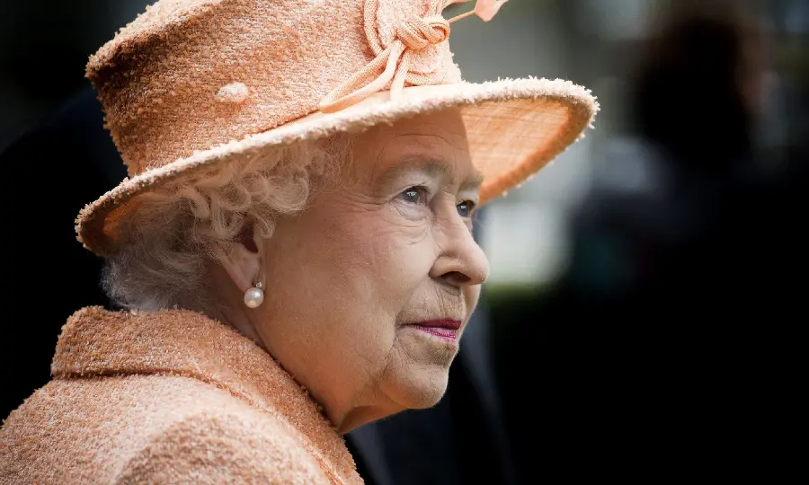 Image of the Queen of England's special look for Instagram content 