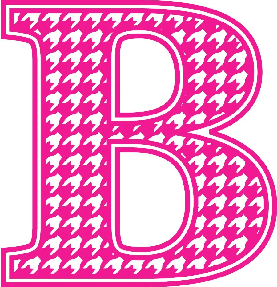 Free download of the new English B profile picture in a cute pink color