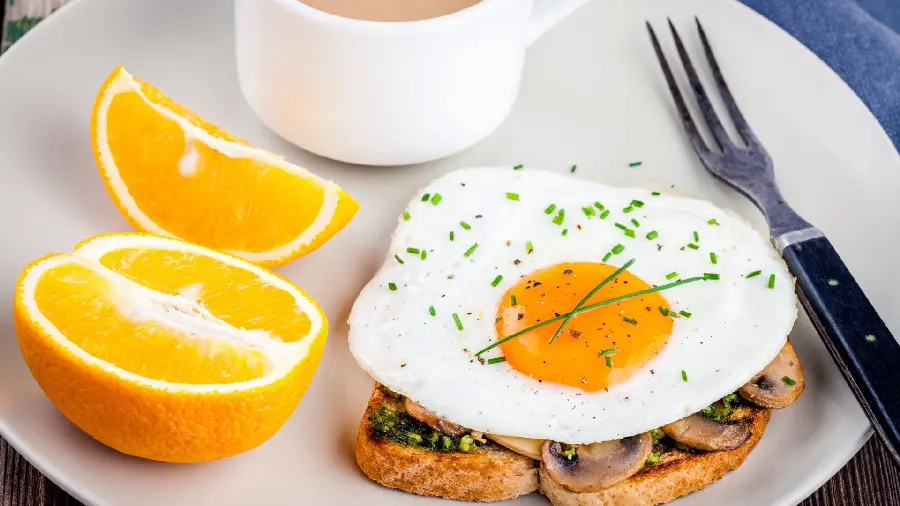 Photo of oranges and grapefruit for breakfast