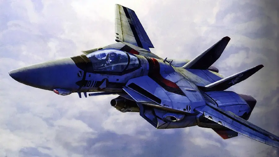 Military Aircraft 011 with High Destruction Power in a High Quality Frame