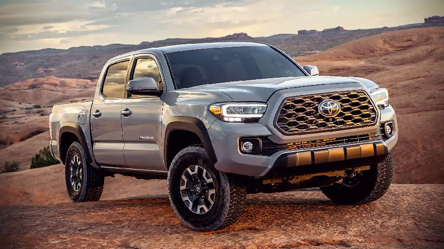 The Latest Wallpaper of the Most Up-to-Date Toyota Tacoma Model in HD Quality for Tablets
