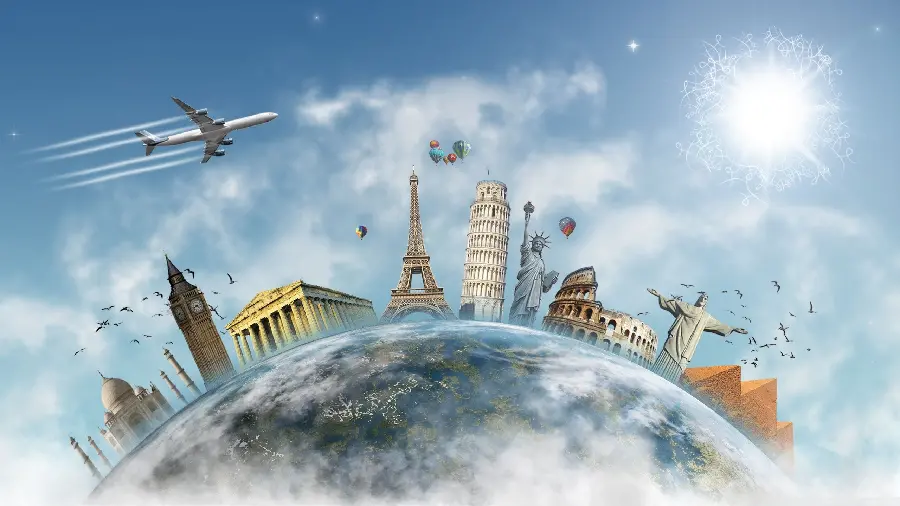 Download world tourism tour stock image for graphic design