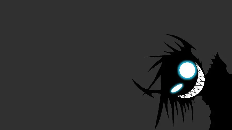 The most strange scary digital wallpaper with a dark background in Full HD quality