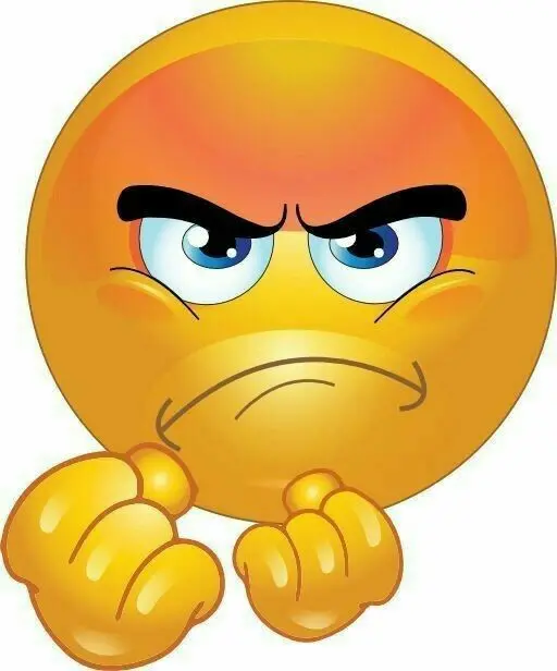 The most interesting graphic photo of angry emoji with high quality 