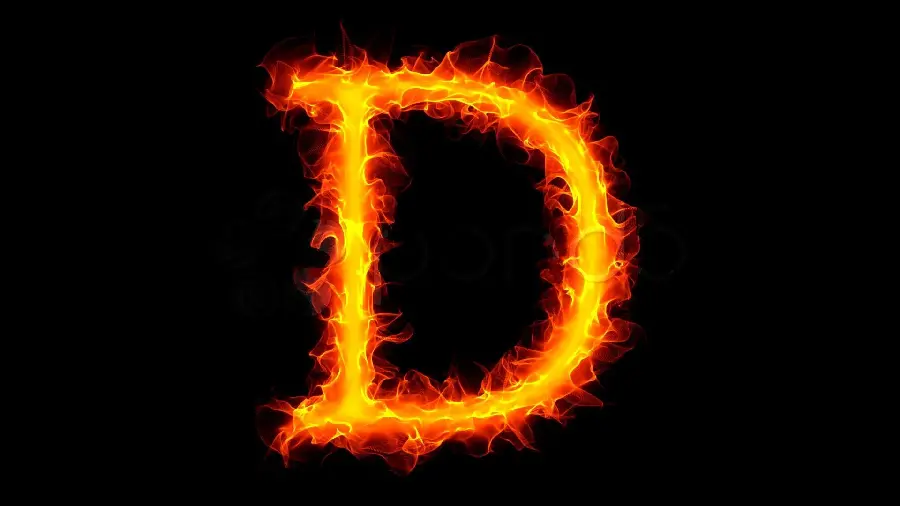 English D profile photo with a dark background and good quality 