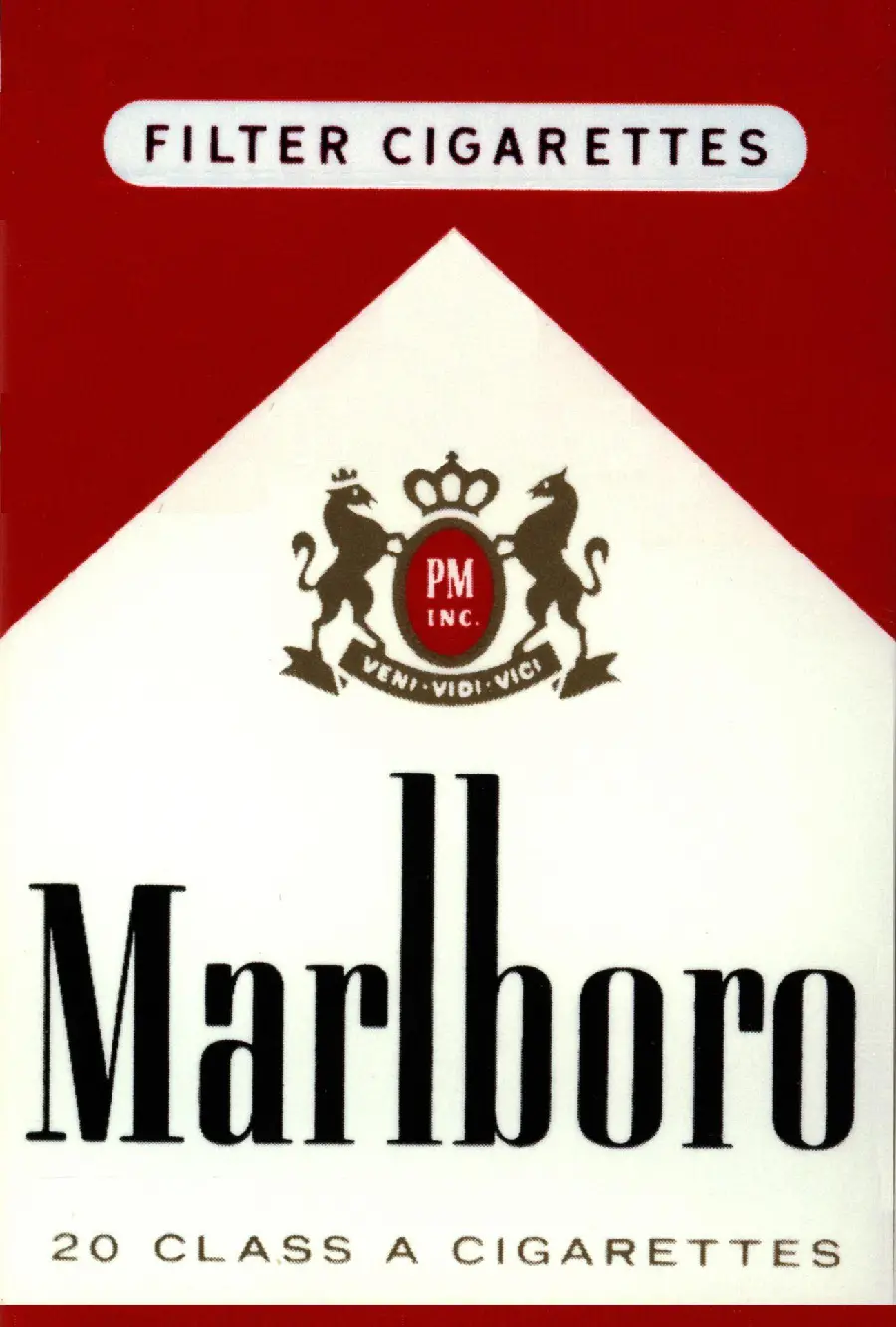 Magnificent poster of Marlboro cigarettes with excellent quality