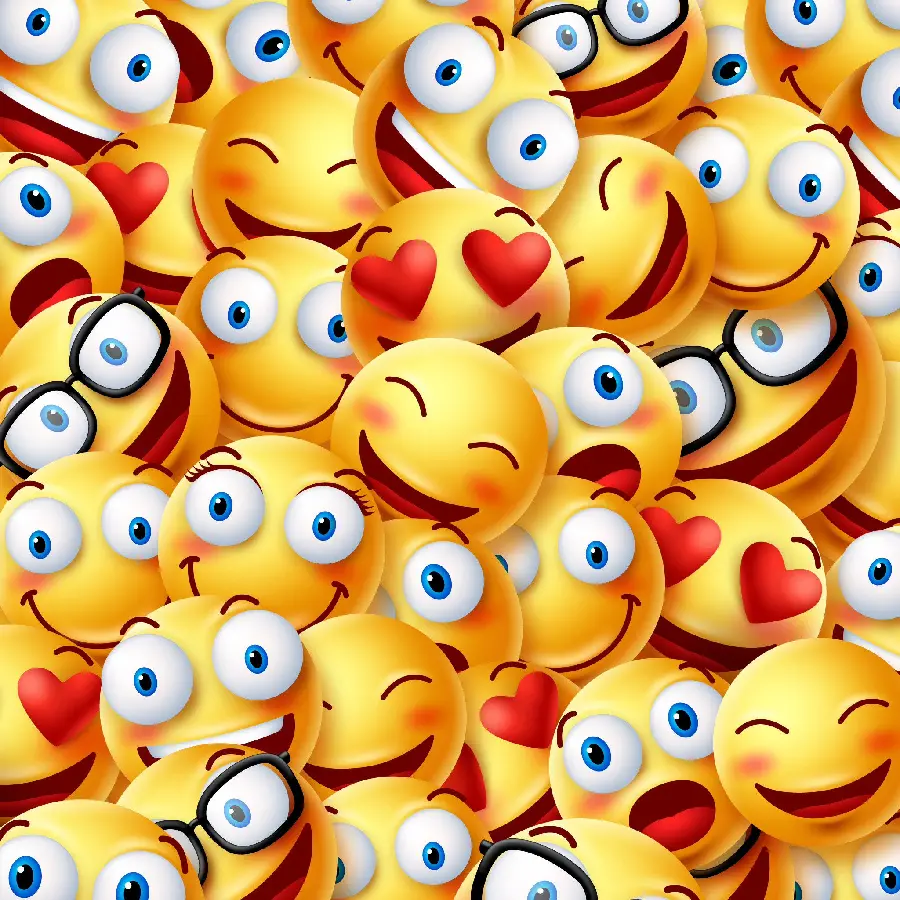 The most special poster with a lot of beautiful emojis in hd quality 