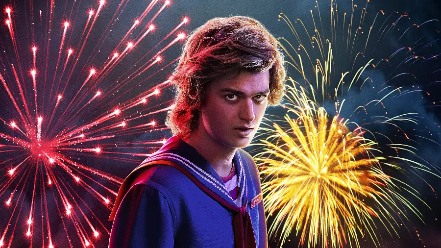 Download Joe Keery's photo in Stranger Things for tablet