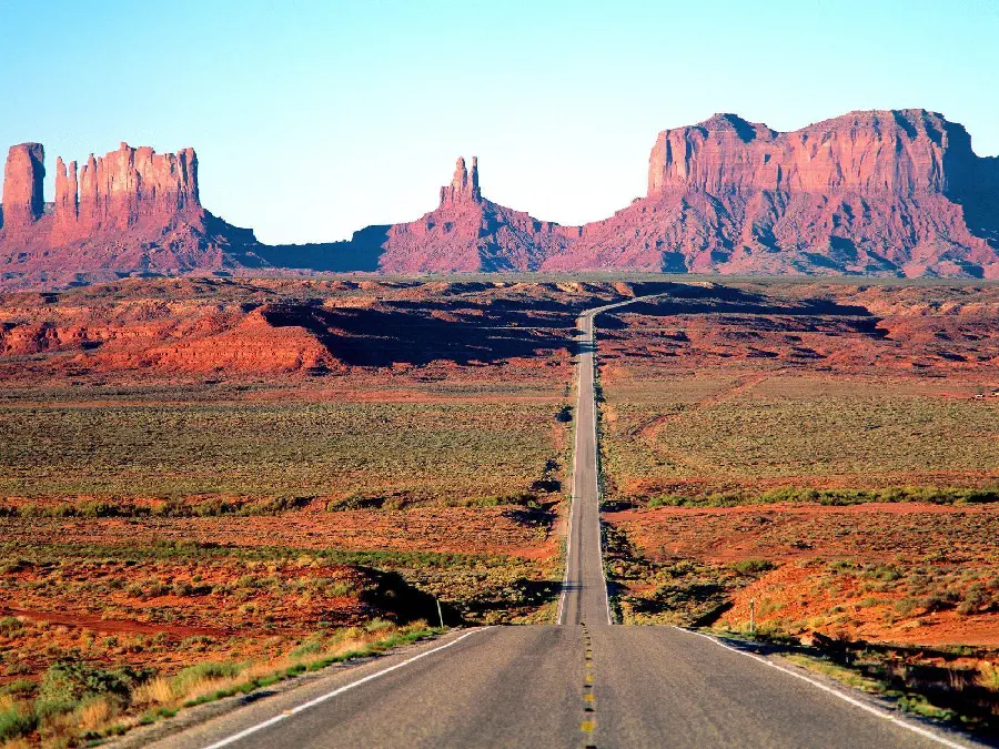 Amazing Stock Photo of an Interstate Highway in the Arizona Desert