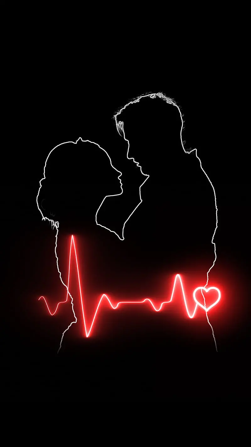 The most special digital romantic background with a black background 