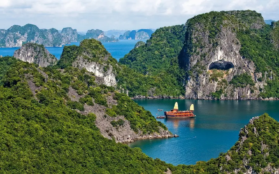 The most spectacular view of nature from above for desktop backgrounds 