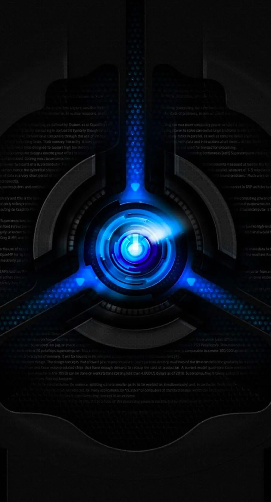 Anime and mysterious Benz logo great for iPhone background