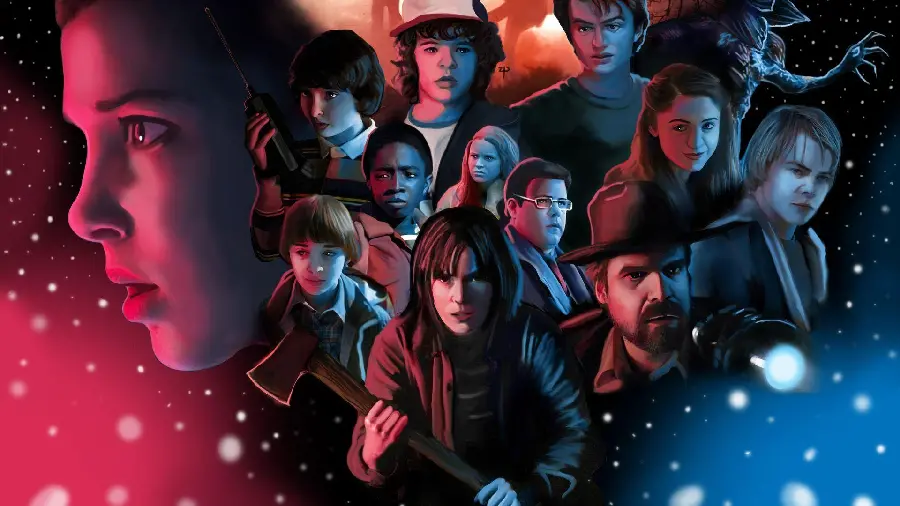 Stranger Things Series Wallpaper 4K Wallpaper