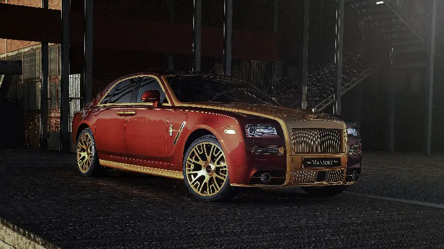 Luxury and cool wallpaper with a glamorous car design 8K