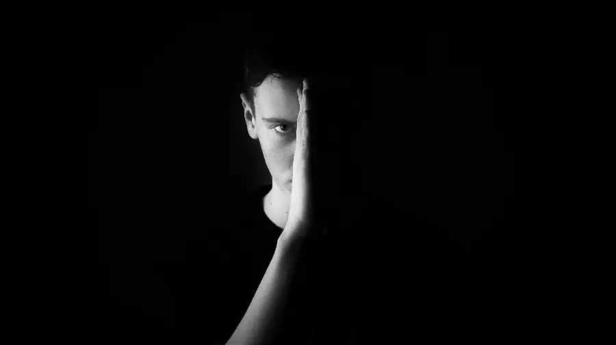 Attractive and high-quality profile photo of half of a boy's face