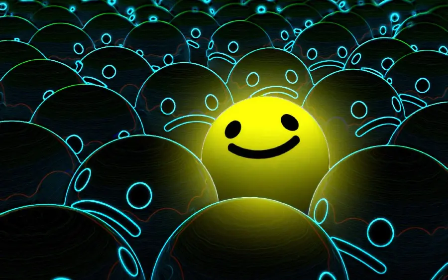 Happy Yellow Emoji for Telegram Profile