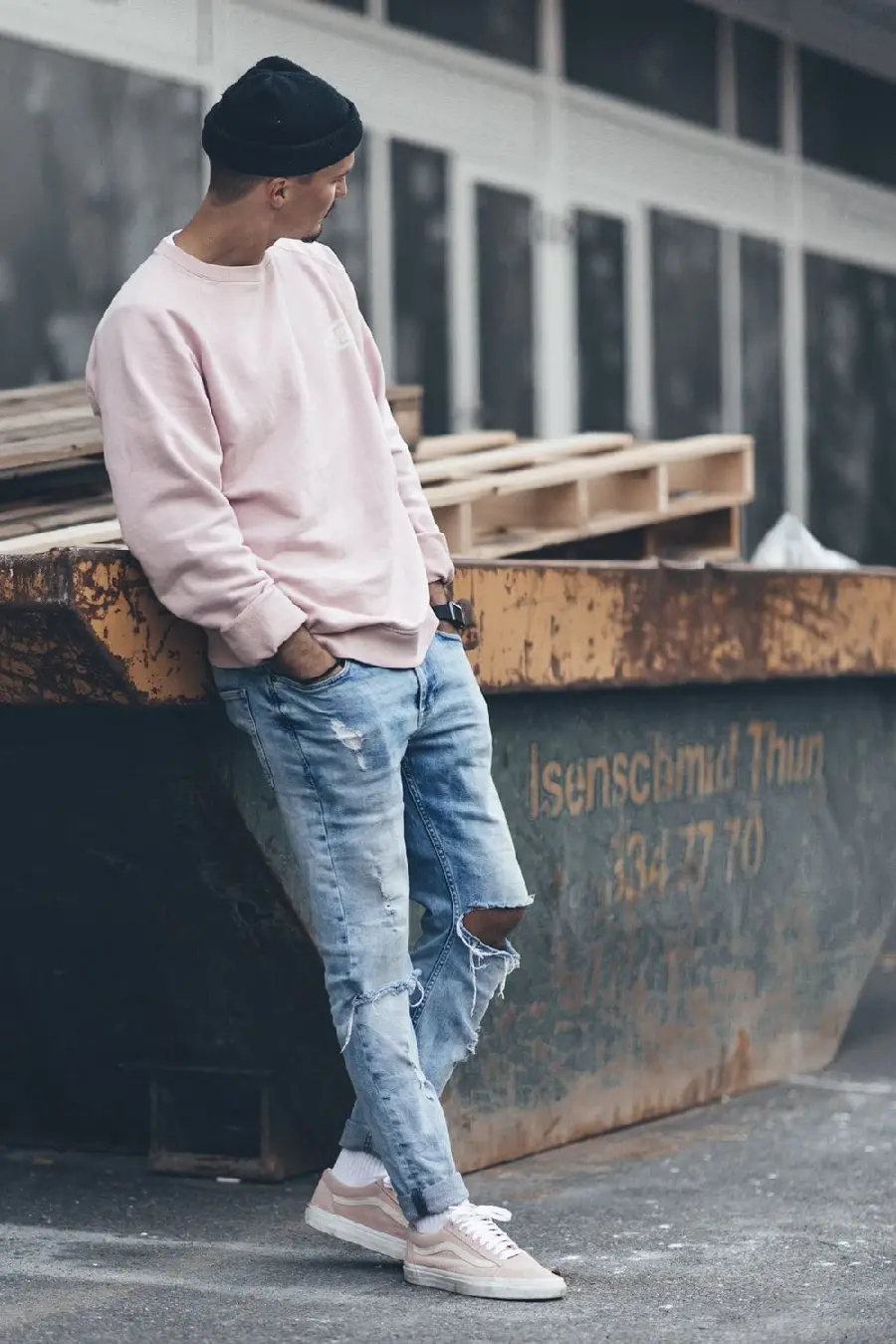 A spectacular poster photo of a handsome foreign boy for advertising 