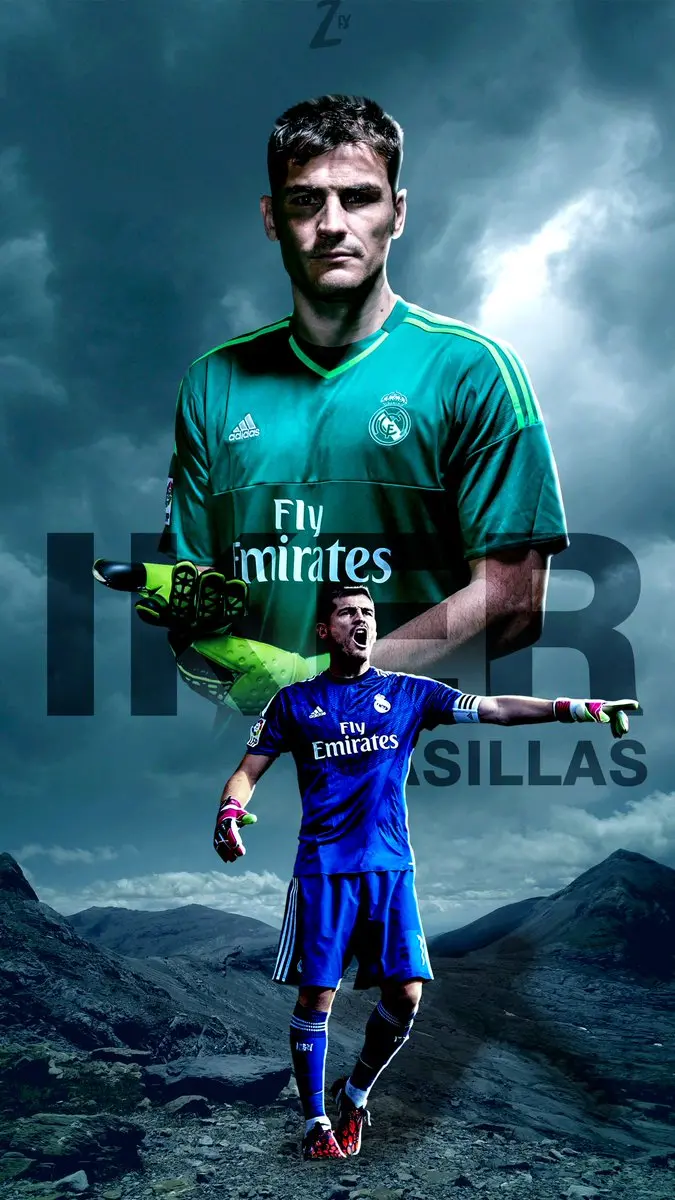 Powerful Casillas background suitable for laptop