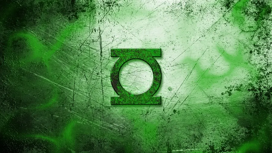 Download wallpaper with a special green icon for Windows
