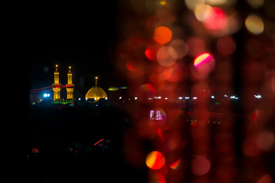 Wallpaper of Karbala Mosque for wallpaper in Muharram 1401