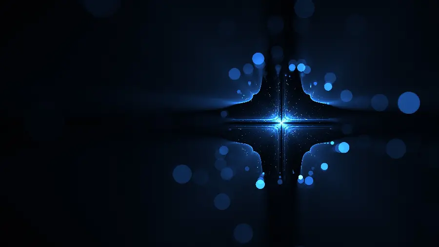 Download a brilliant blue fantasy photo for the special ones' Instagram background