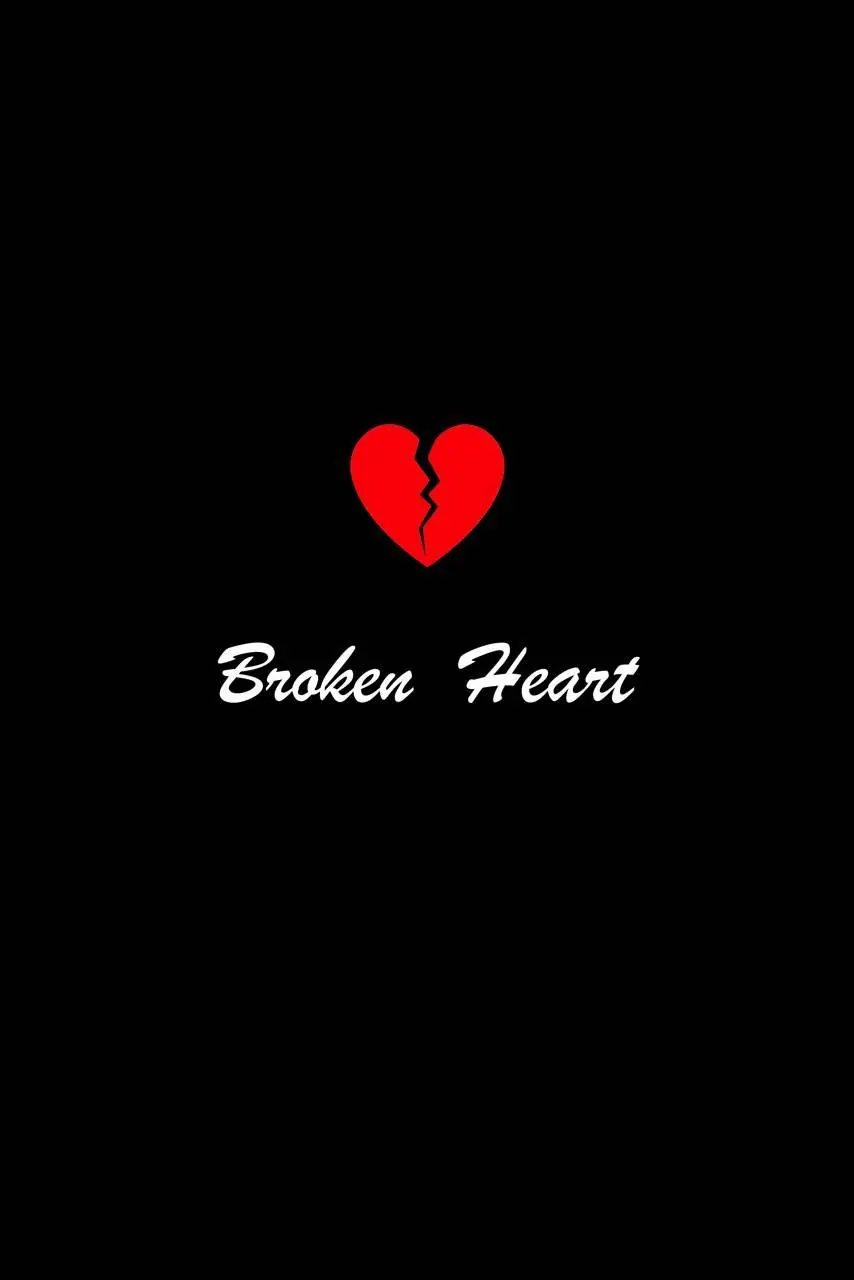 Super quality broken heart emoji wallpaper