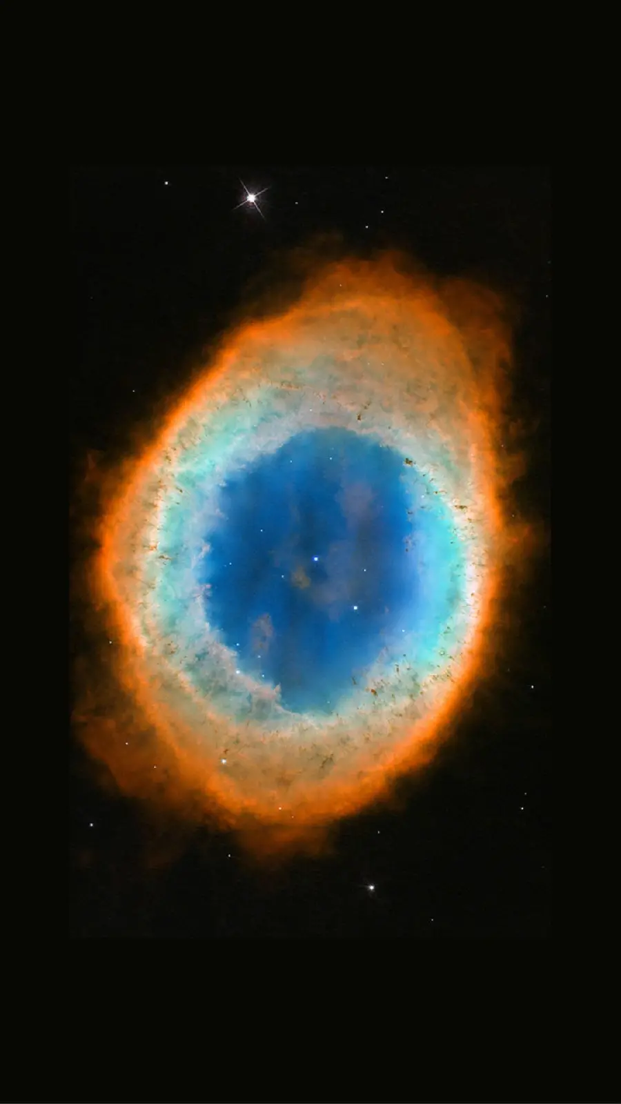 The incredibly beautiful God's Eye Nebula wallpaper for desktop 