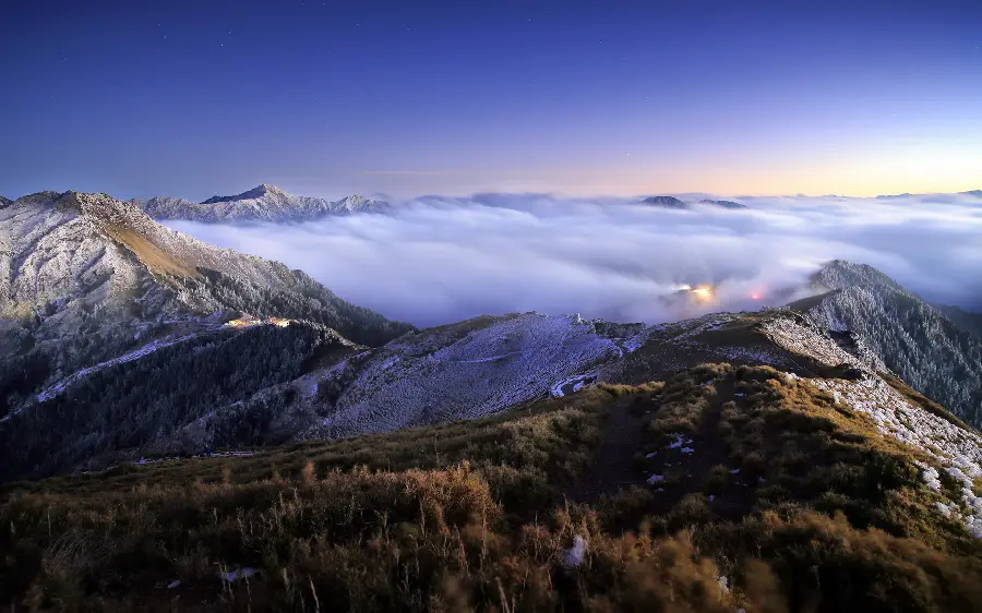 Cool Stock Photo of Cloudy Mountain for Instagram Post 