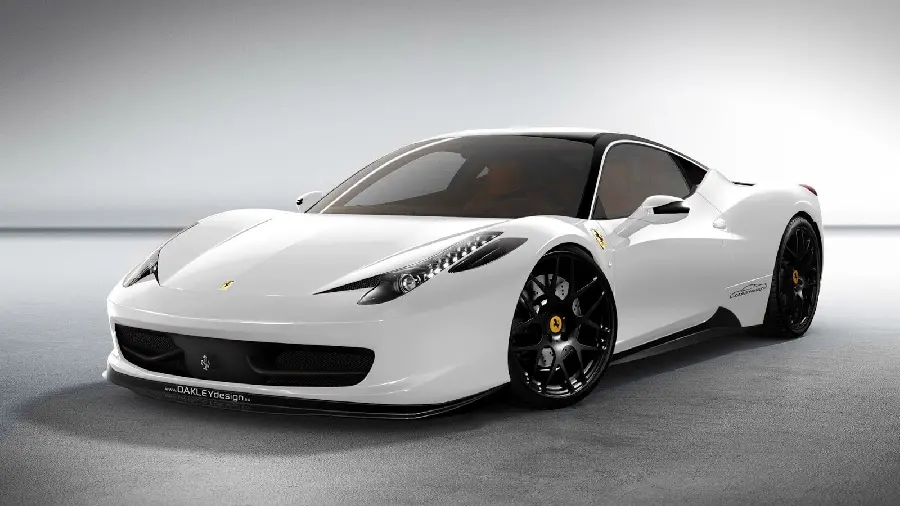 The most amazing white Ferrari wallpaper in high quality for mobile