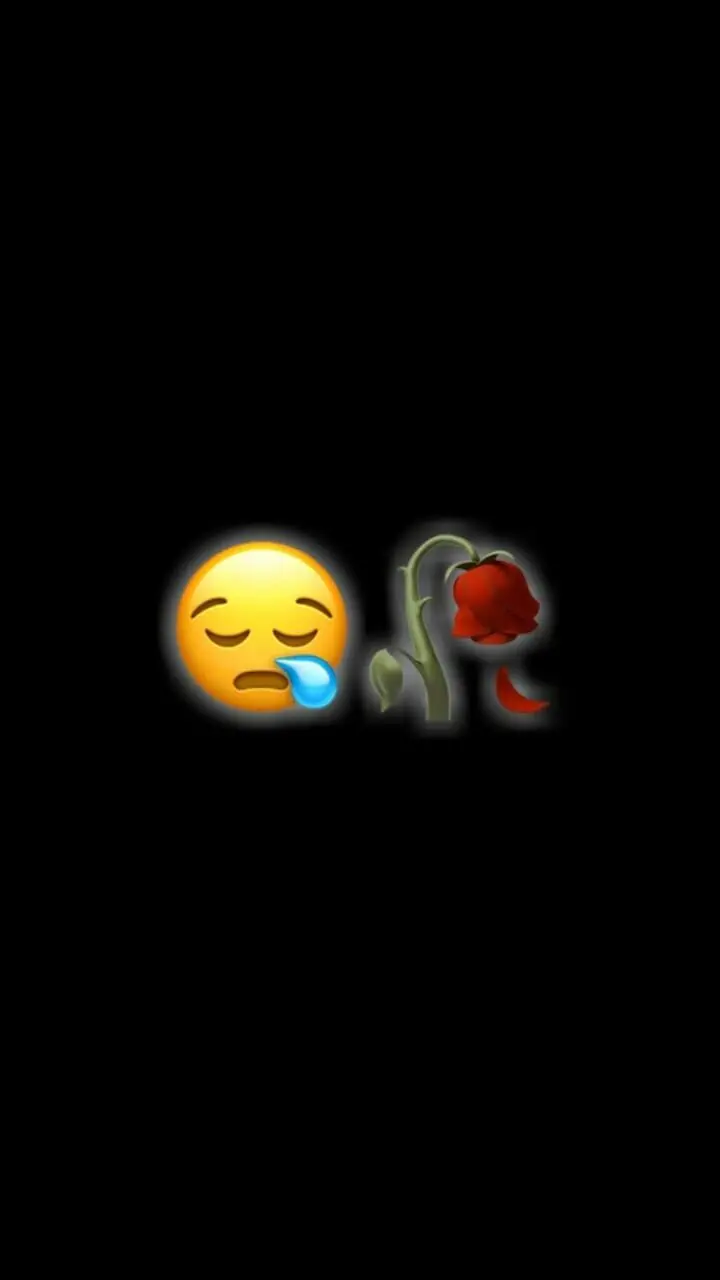 Sad crying emoji photo for Instagram profile