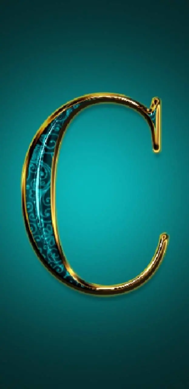 A well-shaped logo of the letter c in beautiful green and blue colors 