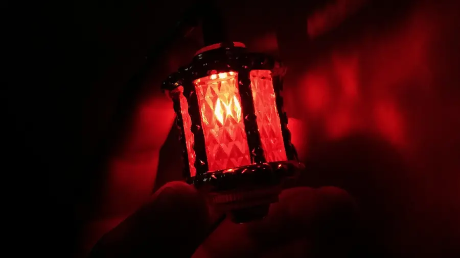 Mysterious and popular wallpaper of a small red light with HD quality 