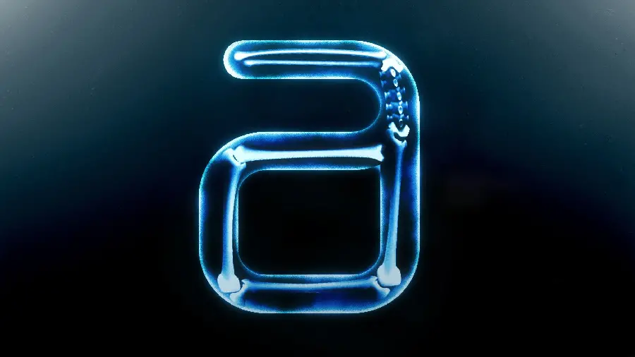 Special wallpaper with a small letter a design for Windows 11