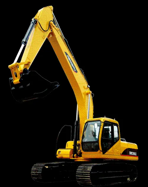 Download Yellow Excavator PNG Background Image for Photoshop