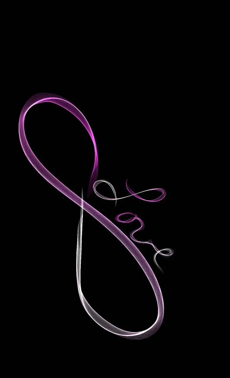 Super beautiful infinite love icon in excellent quality for Windows 11 background