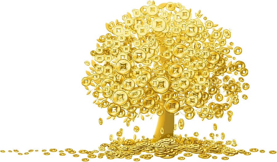 The best teleported photo of a shiny money tree in Full HD quality