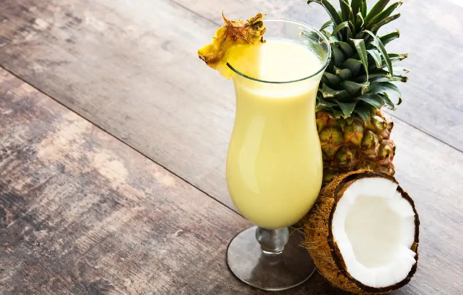 Free download of a beautiful image of a cool coconut drink for wallpaper