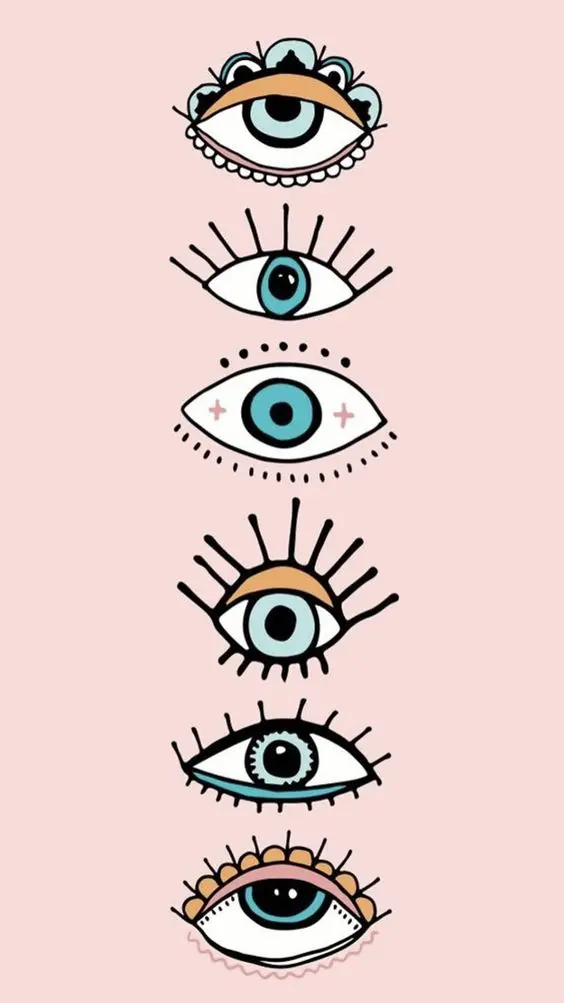 Beautiful and new wallpaper of the evil eye or the evil eye for Instagram story 