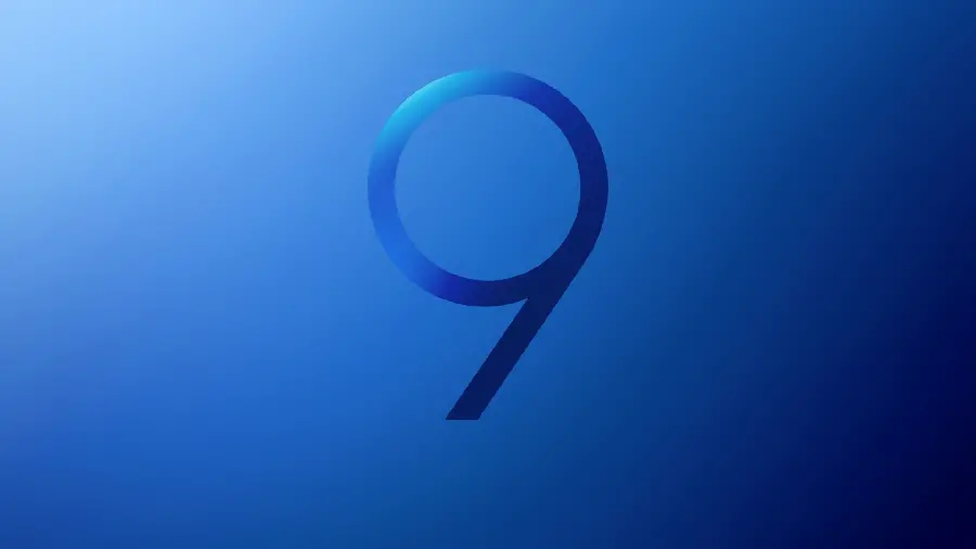 Blue Wallpaper with English Title 9 for Windows