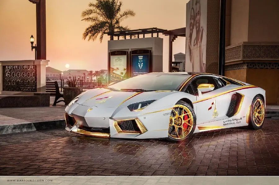 Special 8K view of a Lamborghini car suitable for Telegram and WhatsApp profiles 