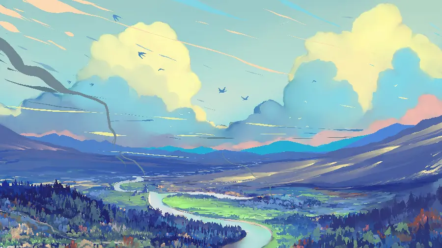 Download beautiful photo of the game landscape for a high-quality background