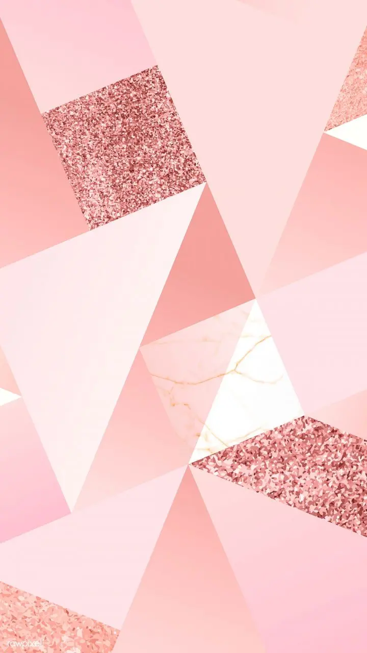 Dreamy graphic image in pastel pink for mobile background