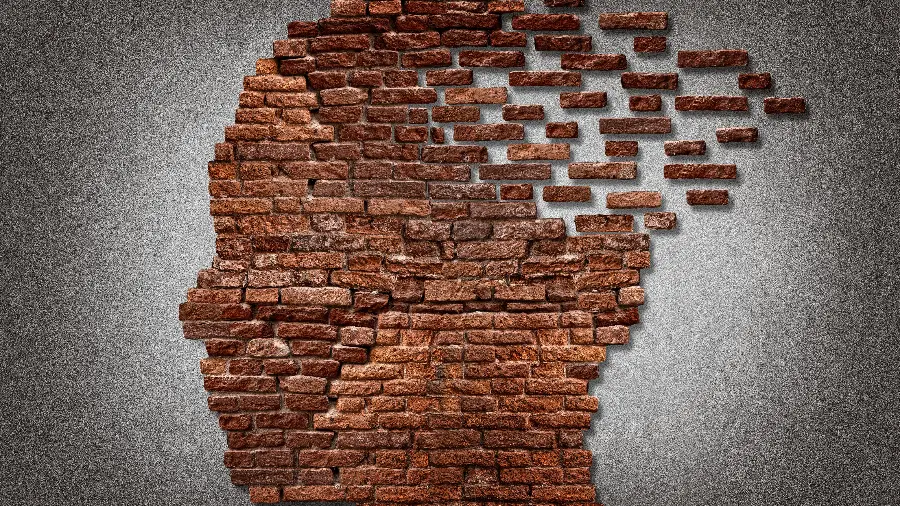 Interesting wallpaper of a special brick wall with dimensions 3840 × 2160
