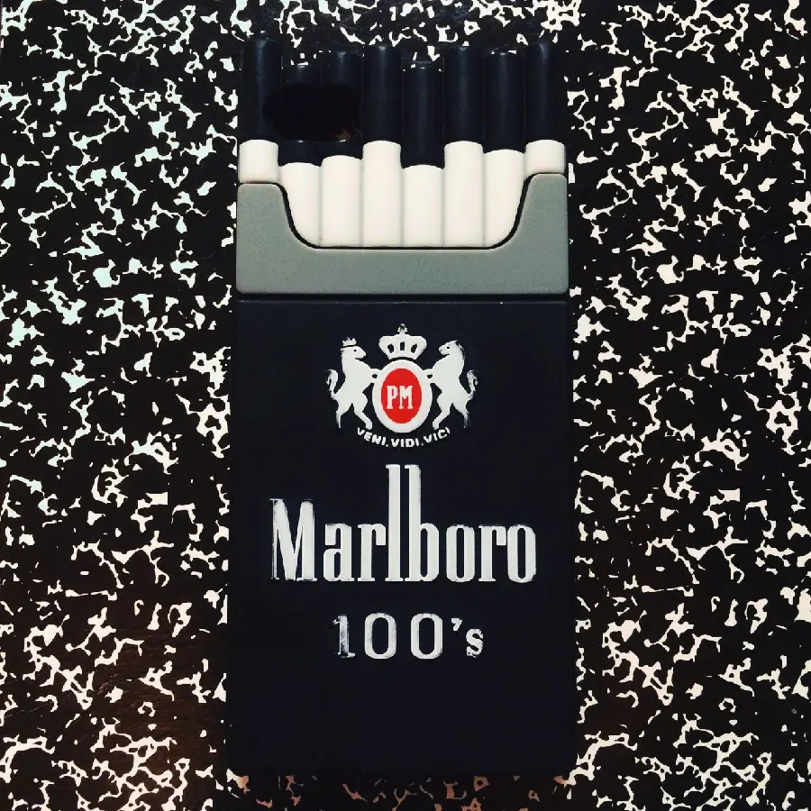 Marlboro cigarette with attractive black envelope suitable for background