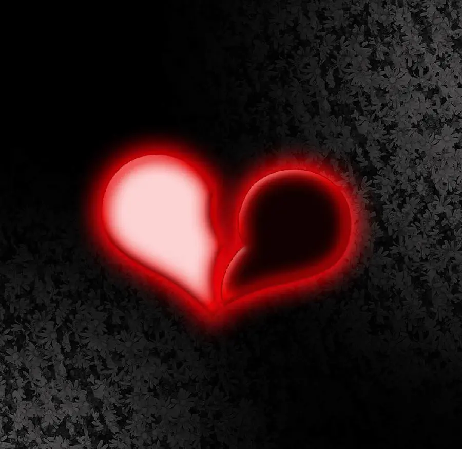 Most downloaded sad wallpaper with broken heart design 