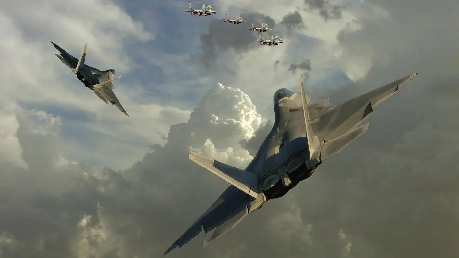 Frightening image of military aircraft equipped with Full HD quality 